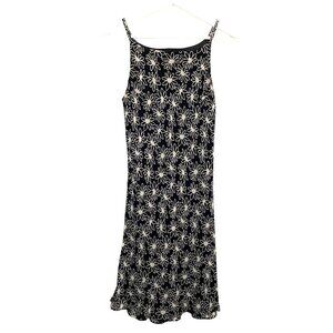 Jones New York Floral Daisy Dress Black & White‎ Women's Size 6